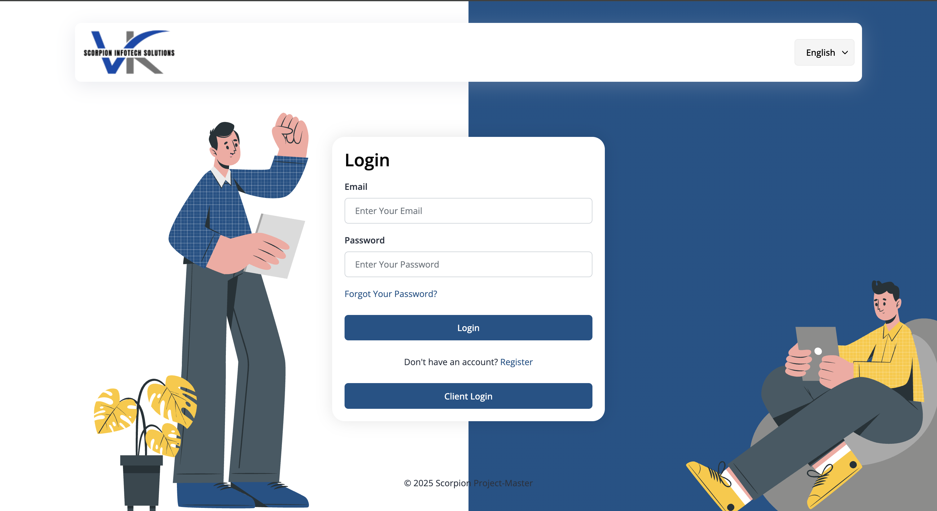Scorpion Project Master - Project Management System